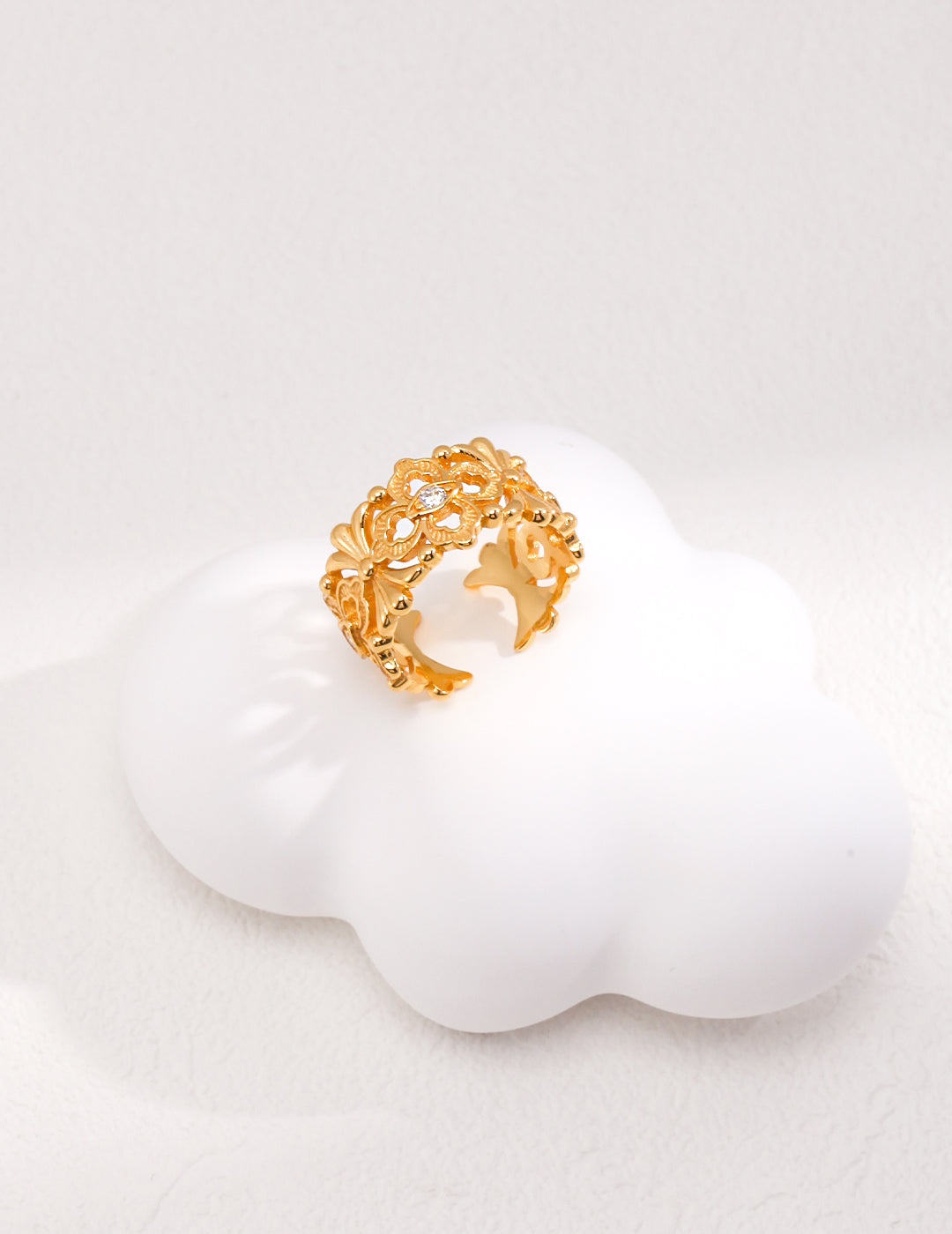 Lattice Zirconia Ring